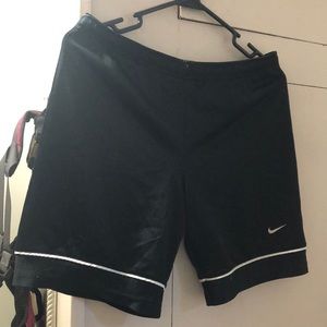 Small black Nike athletic shorts